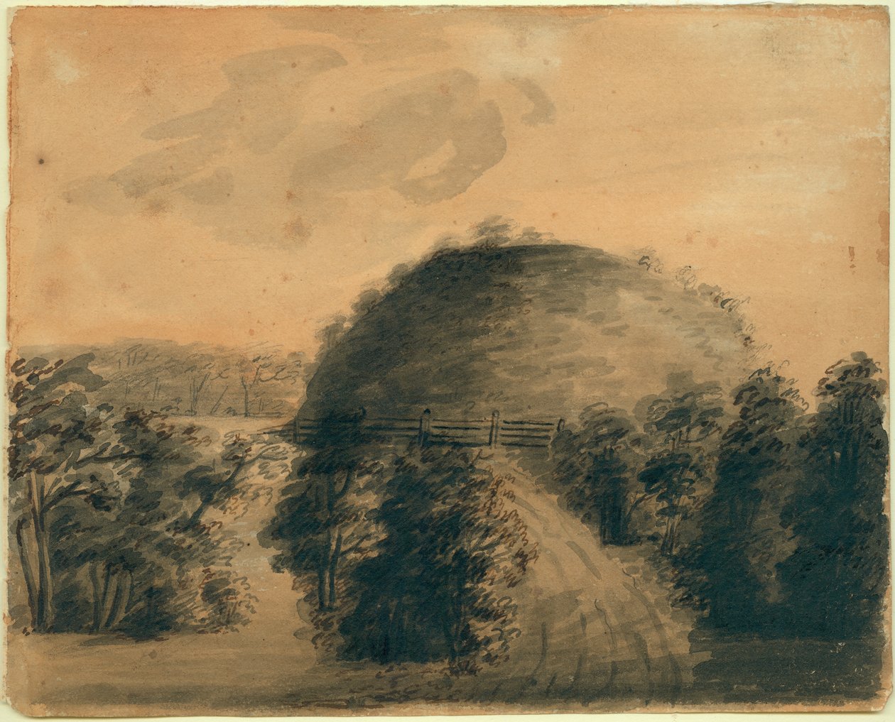 Disegno del Grande Tumulo di Anna Maria Von Phul da Anna Maria von Phul