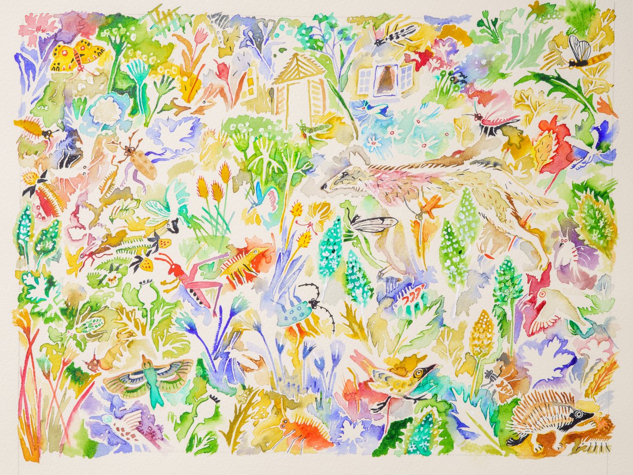 1 Canto del cigno, 2023 (acquerello) da Anna Pugh