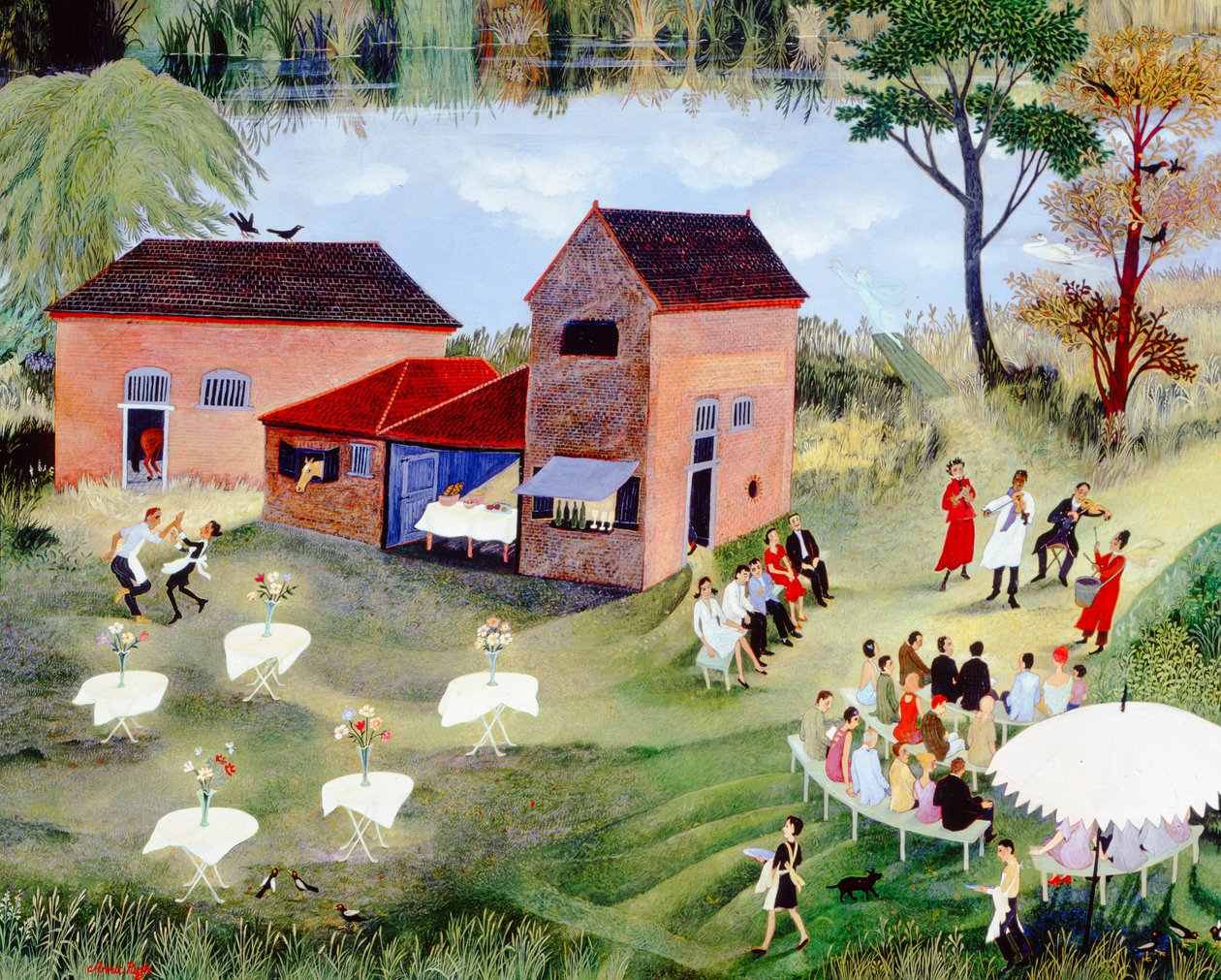 In the Mood, 2004 (acrilico) da Anna Pugh