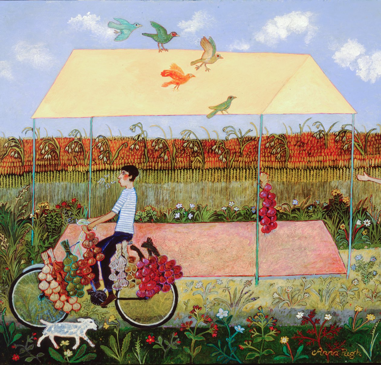 Consegna speciale, 2010 (acrilico) da Anna Pugh