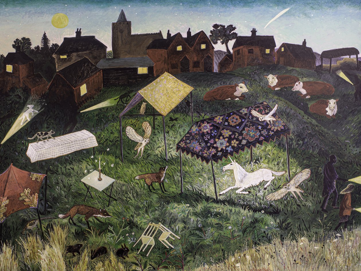 Take Over, 2016 (acrilico) da Anna Pugh