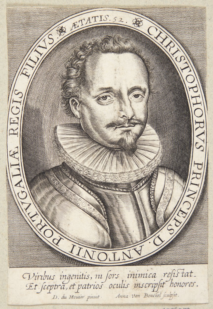 Principe Cristoforo del Portogallo da Anna van Boeckel