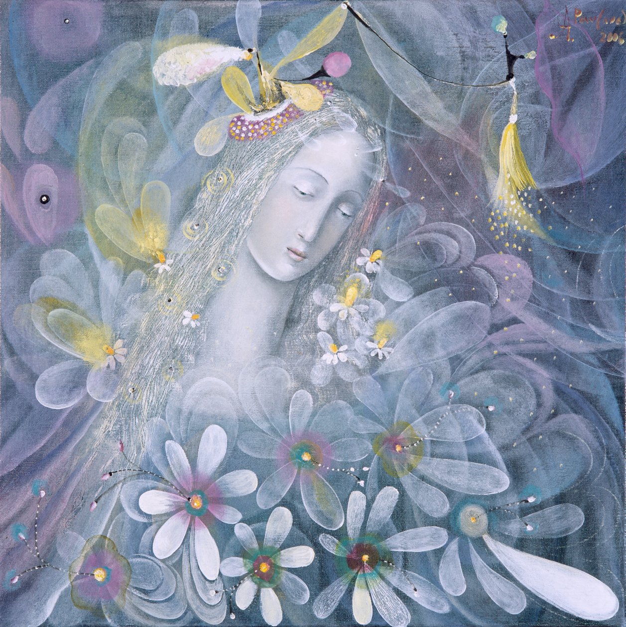 Cancro, 2006 (olio su lino belga) da Annael Anelia Pavlova