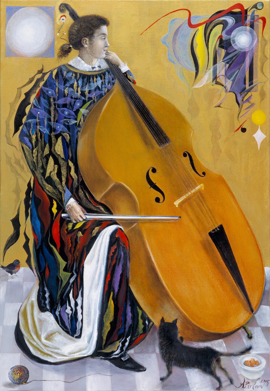 Meditazioni ebraiche, 2005 (olio su lino belga) da Annael Anelia Pavlova