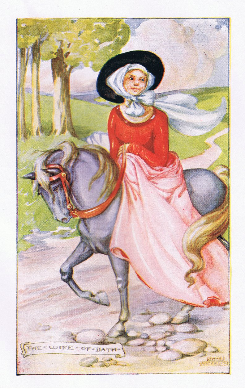 Una signora vivace di Bath da Anne Anderson