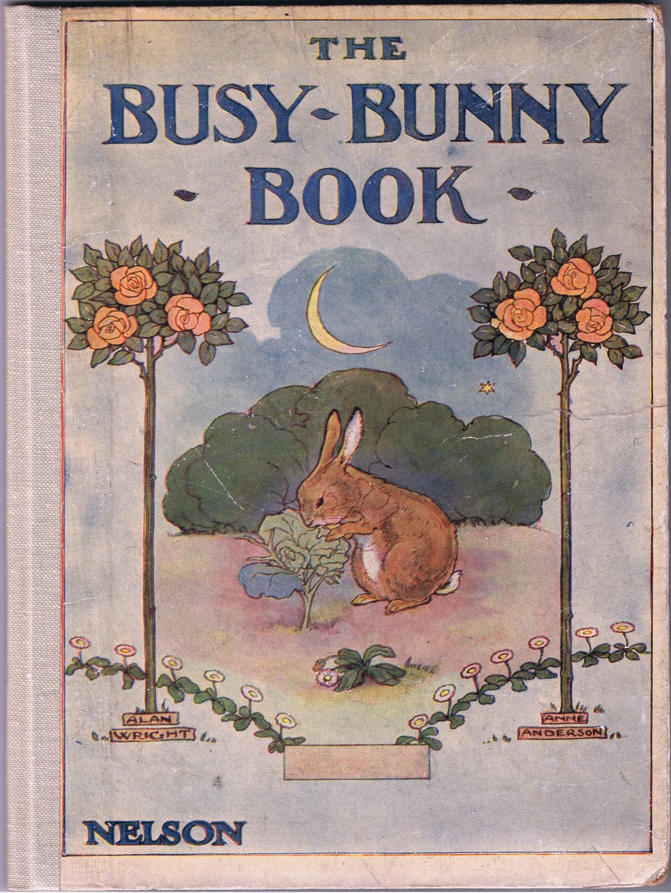 Copertina del libro Busy Bunny da Anne Anderson