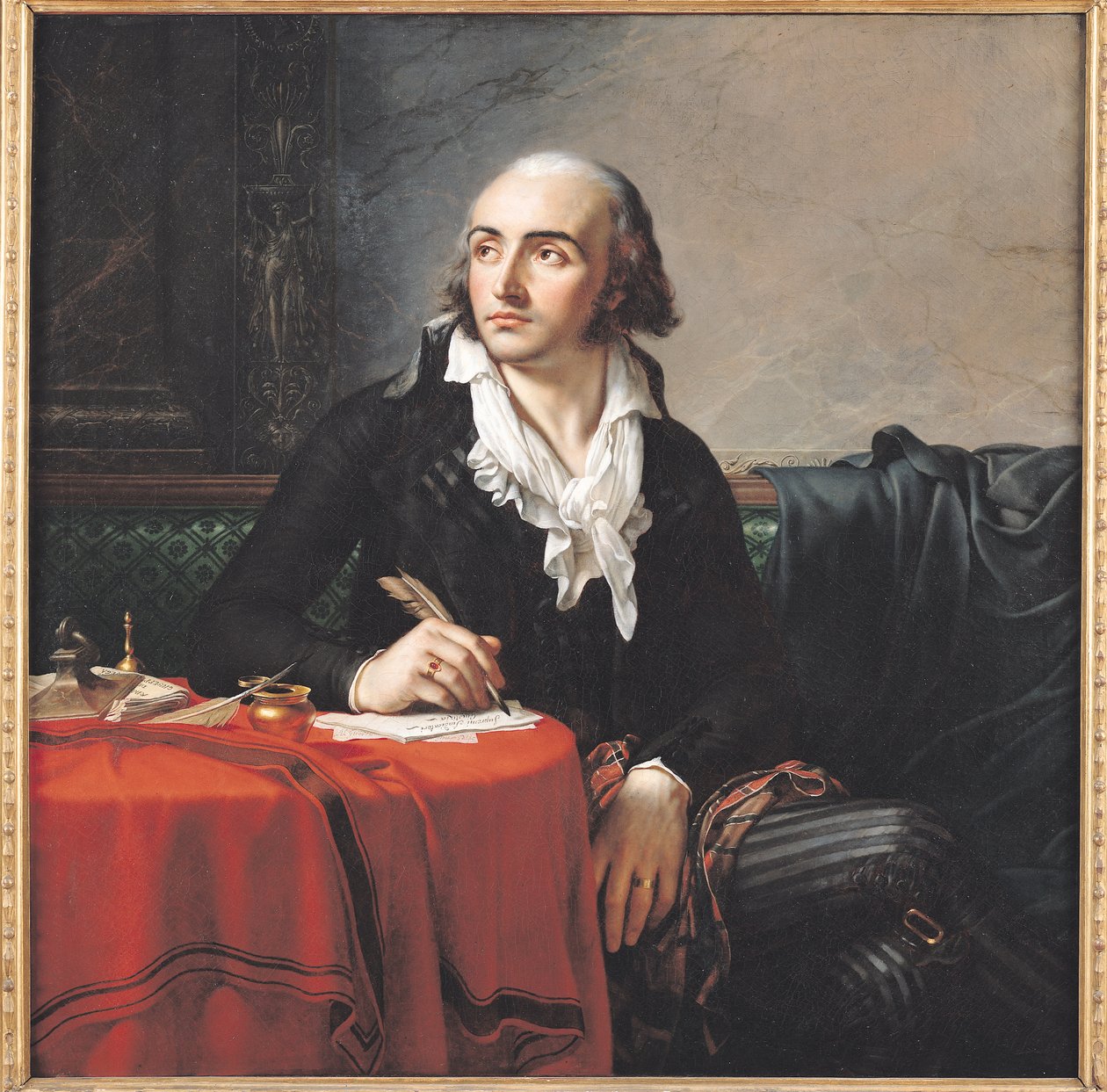 Ritratto di Giuseppe Fravega da Anne Louis Girodet de Roucy Trioson