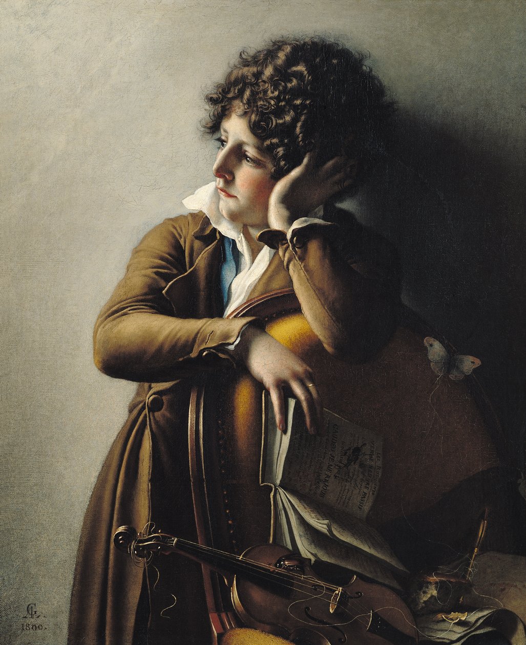 Ritratto di Romainville-Trioson, 1800 da Anne Louis Girodet de Roucy Trioson