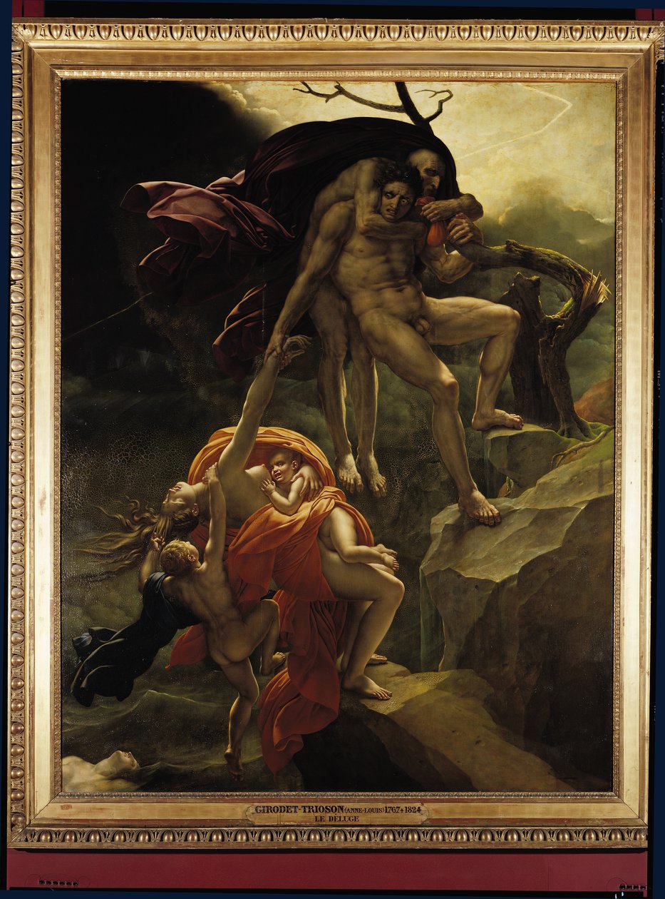 Il Diluvio, 1806 da Anne Louis Girodet de Roucy Trioson