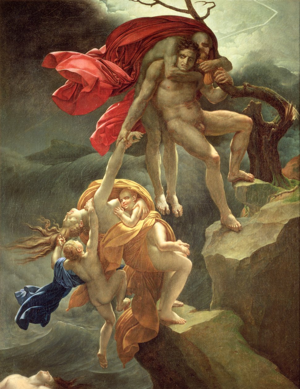 Il diluvio, c.1806 da Anne Louis Girodet de Roucy Trioson