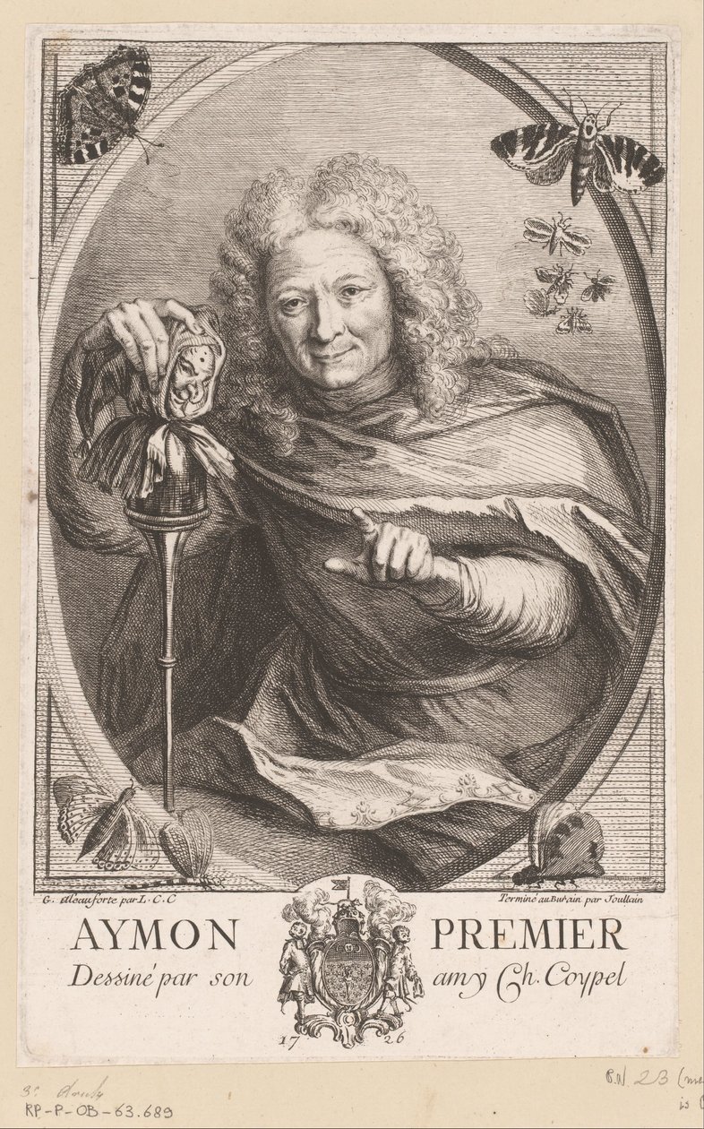 Ritratto di Étienne Isidore Théophile Aymon da Anne Claude Philippe Caylus