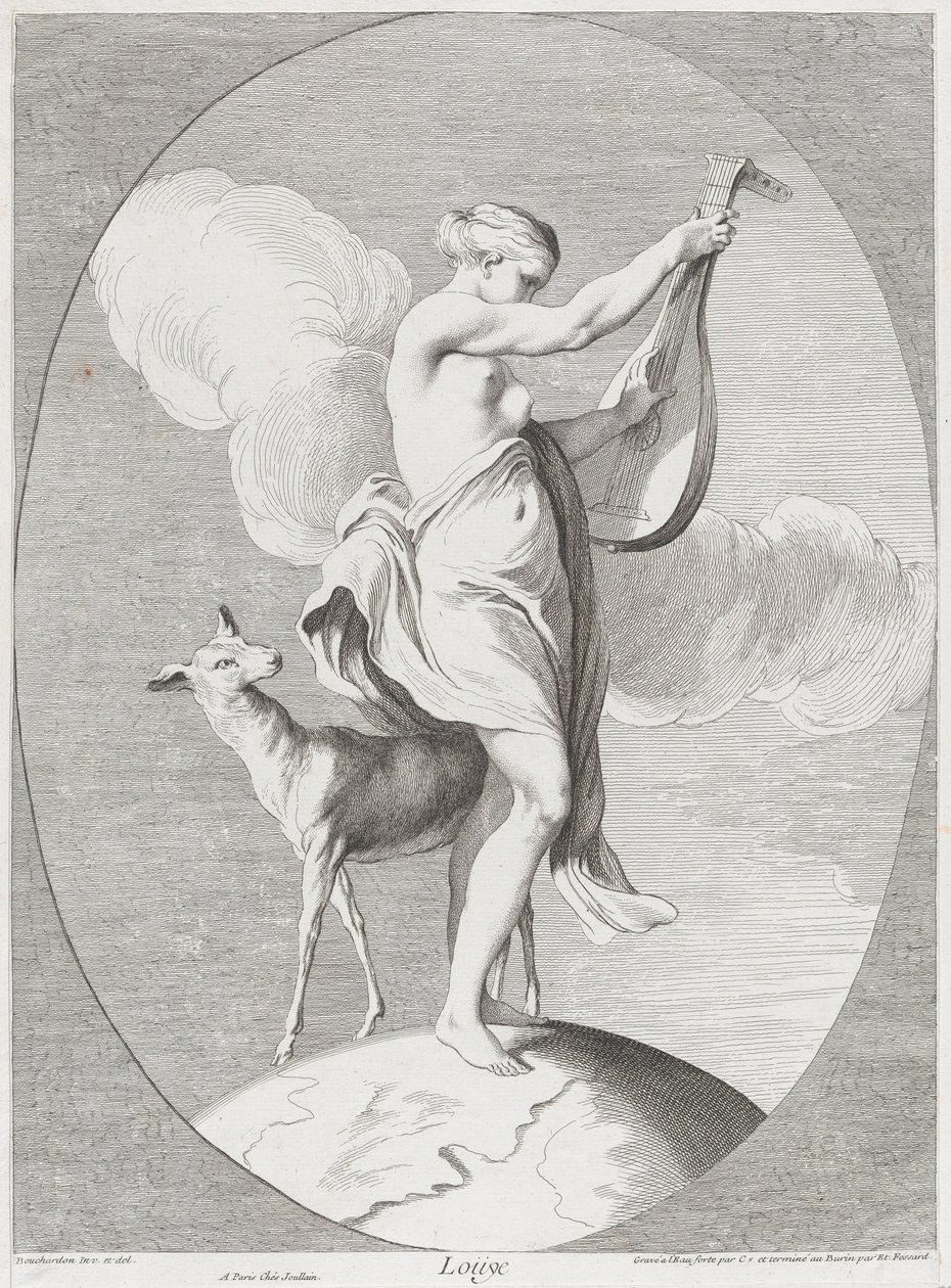 Udito da Anne Claude Philippe de Caylus, Etienne Fessard