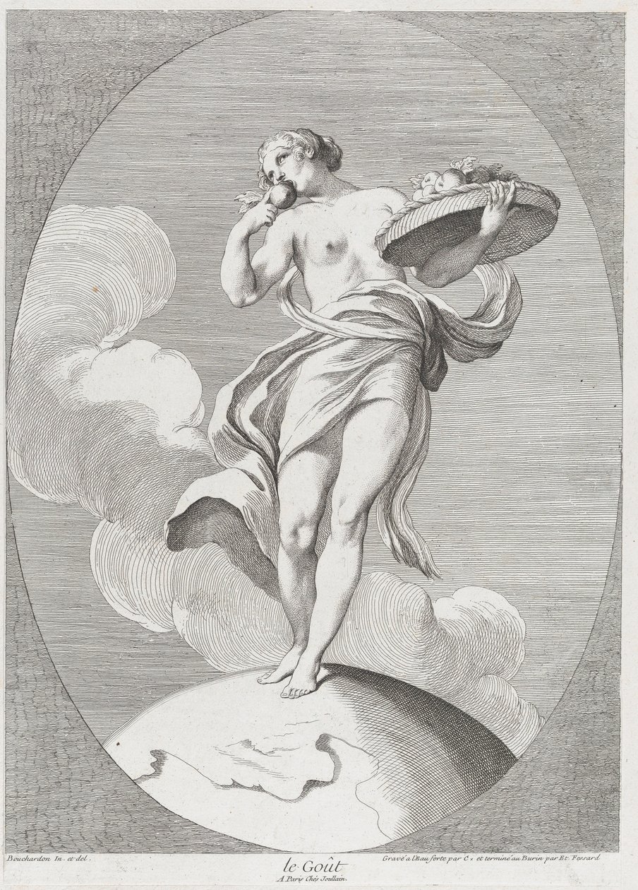 Gusto da Anne Claude Philippe de Caylus, Etienne Fessard