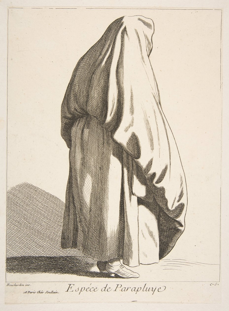 Una sorta di ombrello da Anne Claude Philippe de Caylus