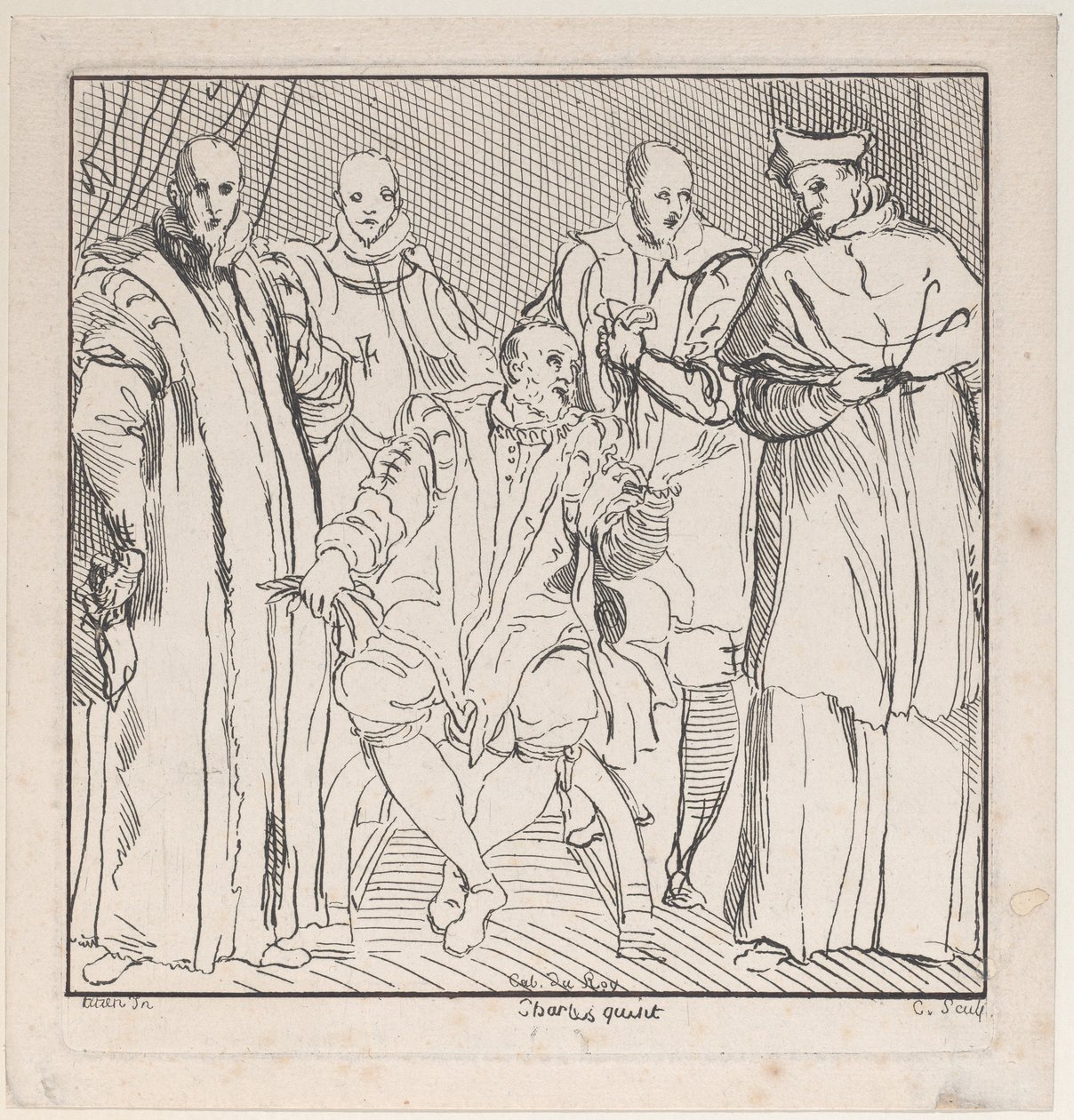 Carlo V da Anne Claude Philippe de Caylus