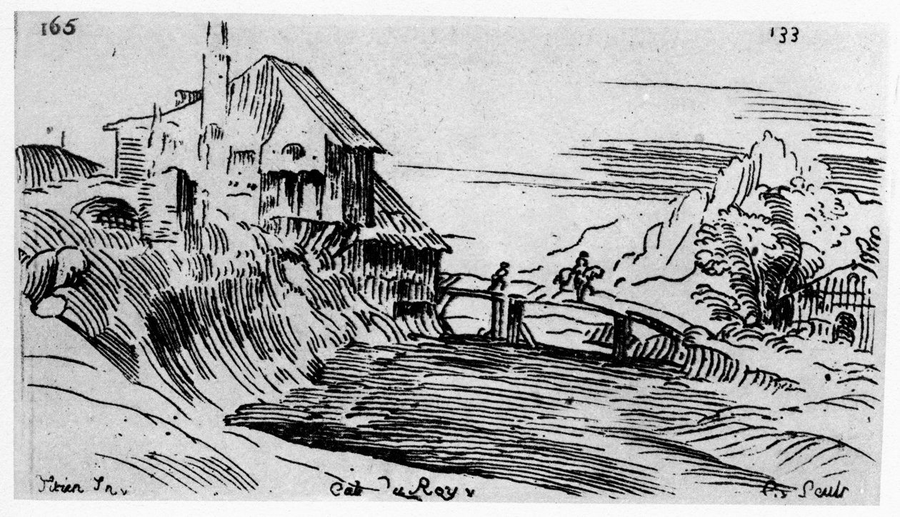 Disegno dopo Tiziano, c. 1710-1765 da Anne Claude Philippe de Caylus