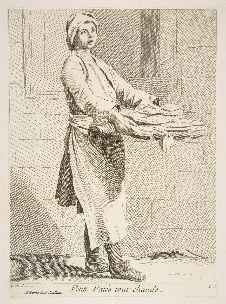 Venditore di dolci da Anne Claude Philippe de Caylus