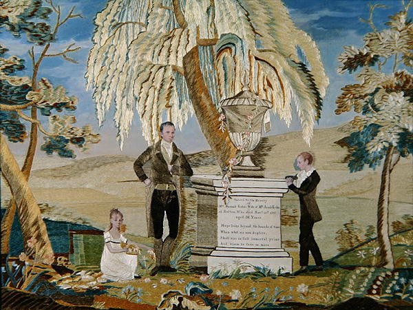 Quadro di lutto da Anne Kuhn