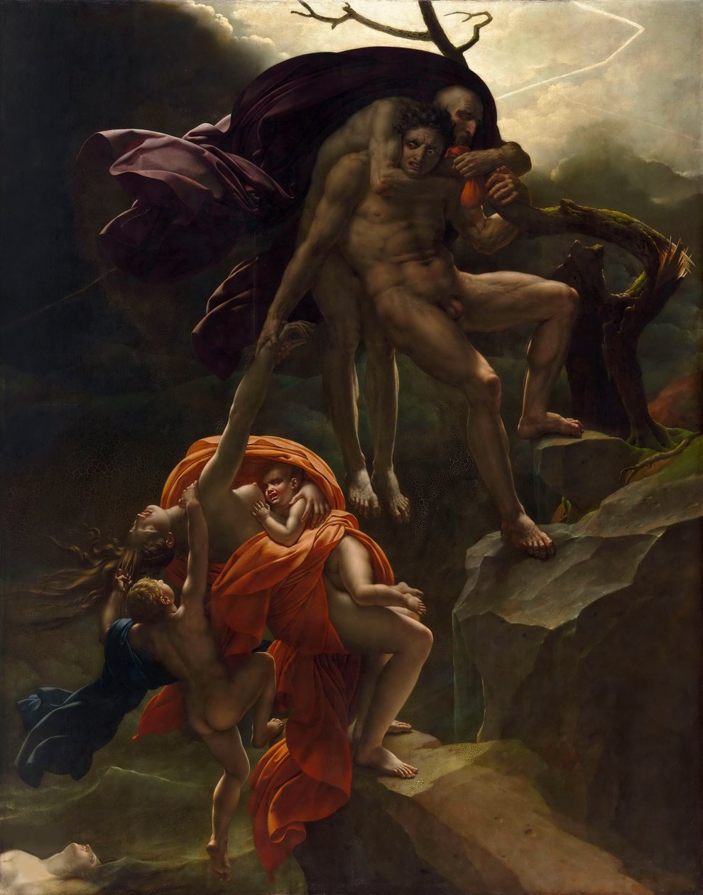 Una scena di diluvio da Anne Louis Girodet de Roucy Trioson