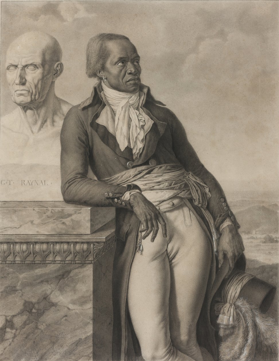 Jean-Baptiste Belley, c. 1797 da Anne Louis Girodet de Roucy Trioson