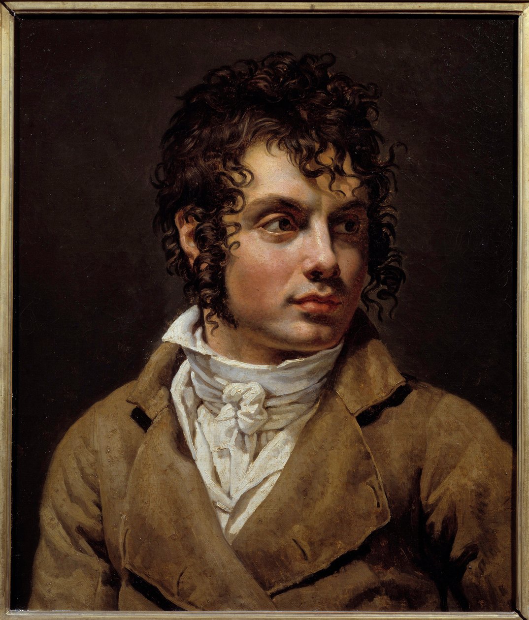 Ritratto di uomo da Anne Louis Girodet de Roucy Trioson