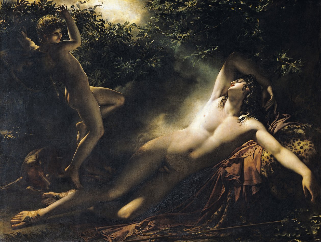 Il sonno di Endimione, 1791 da Anne Louis Girodet de Roucy Trioson