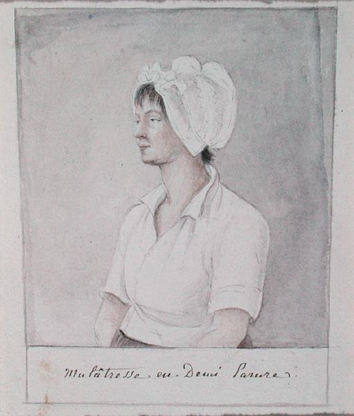 Ragazza mulatta da Anne Marguerite Hyde de Neuville