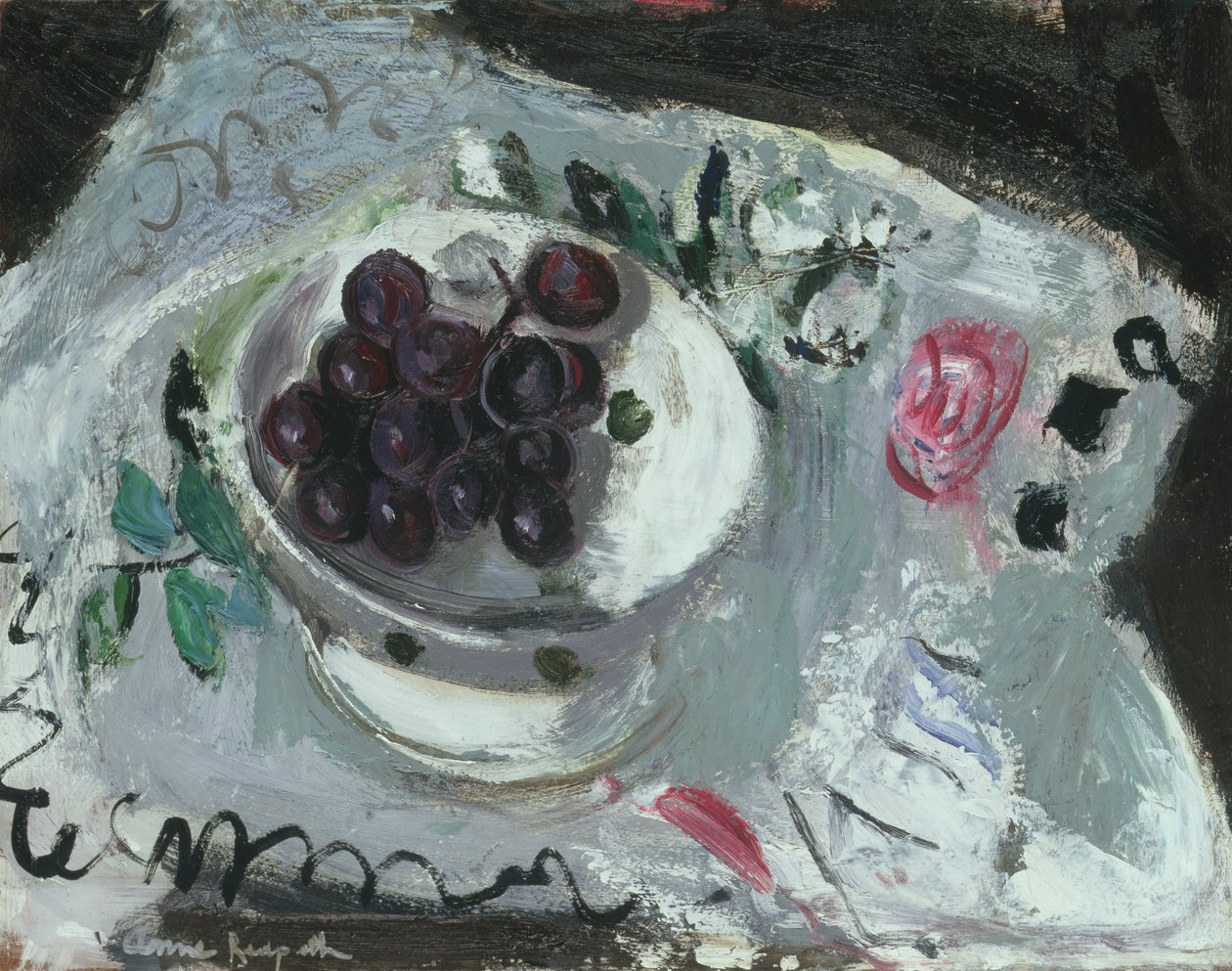 Piatto di uva da Anne Redpath