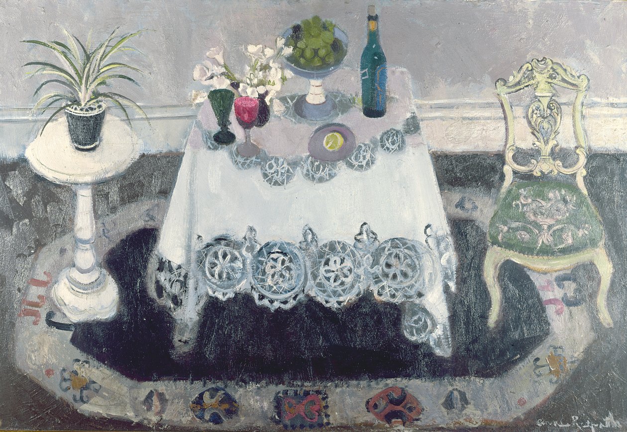 Interno grigio e bianco da Anne Redpath