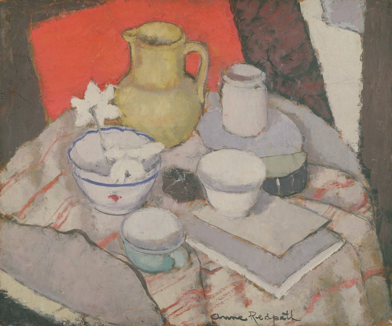 Natura morta sul tavolo da Anne Redpath