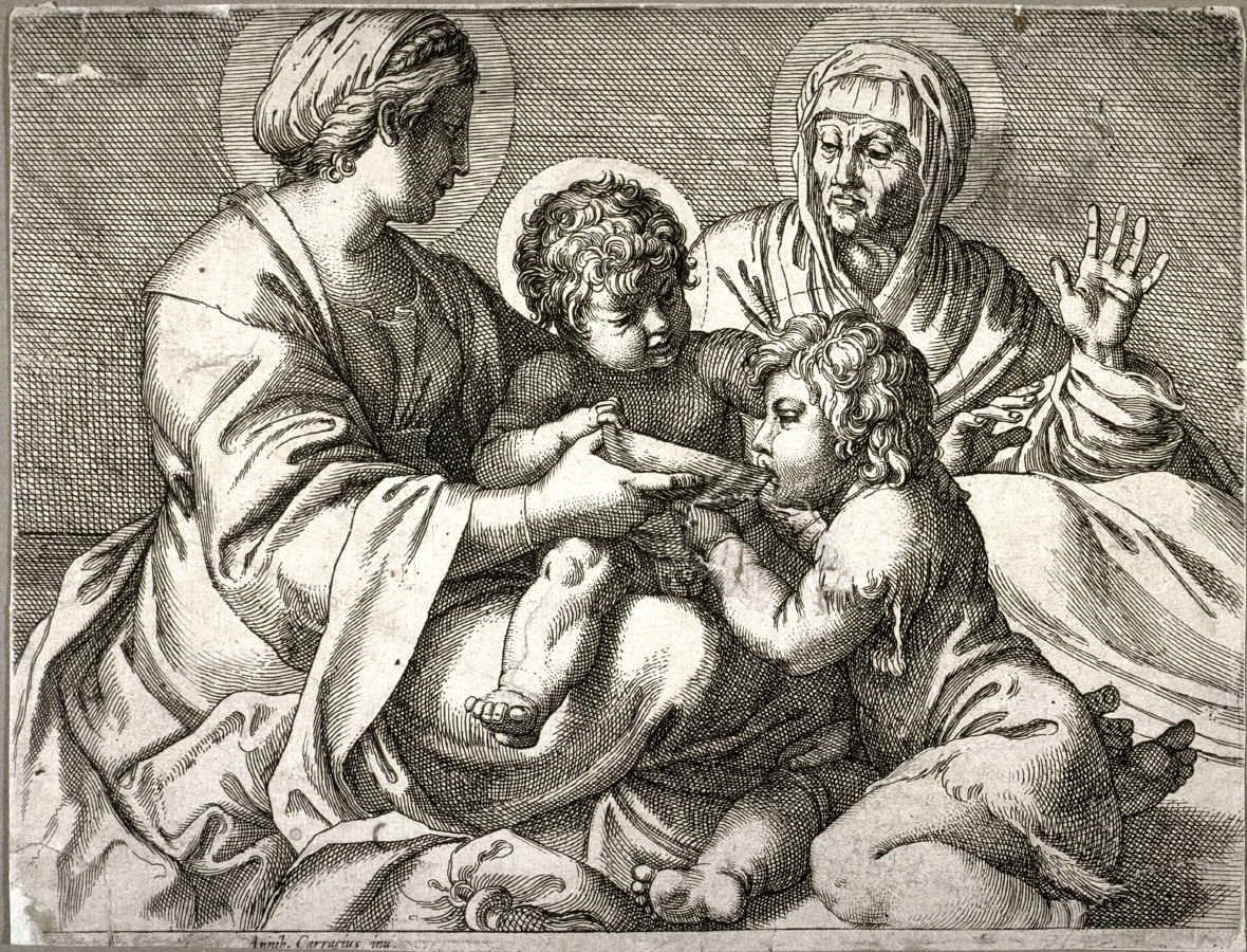 Madonna della Scodella da Annibale Carracci