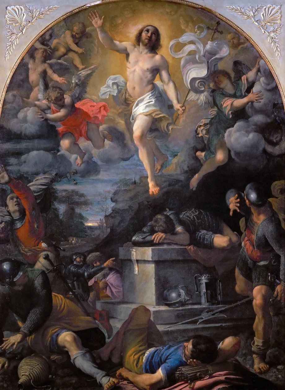 La resurrezione di Cristo da Annibale Carracci