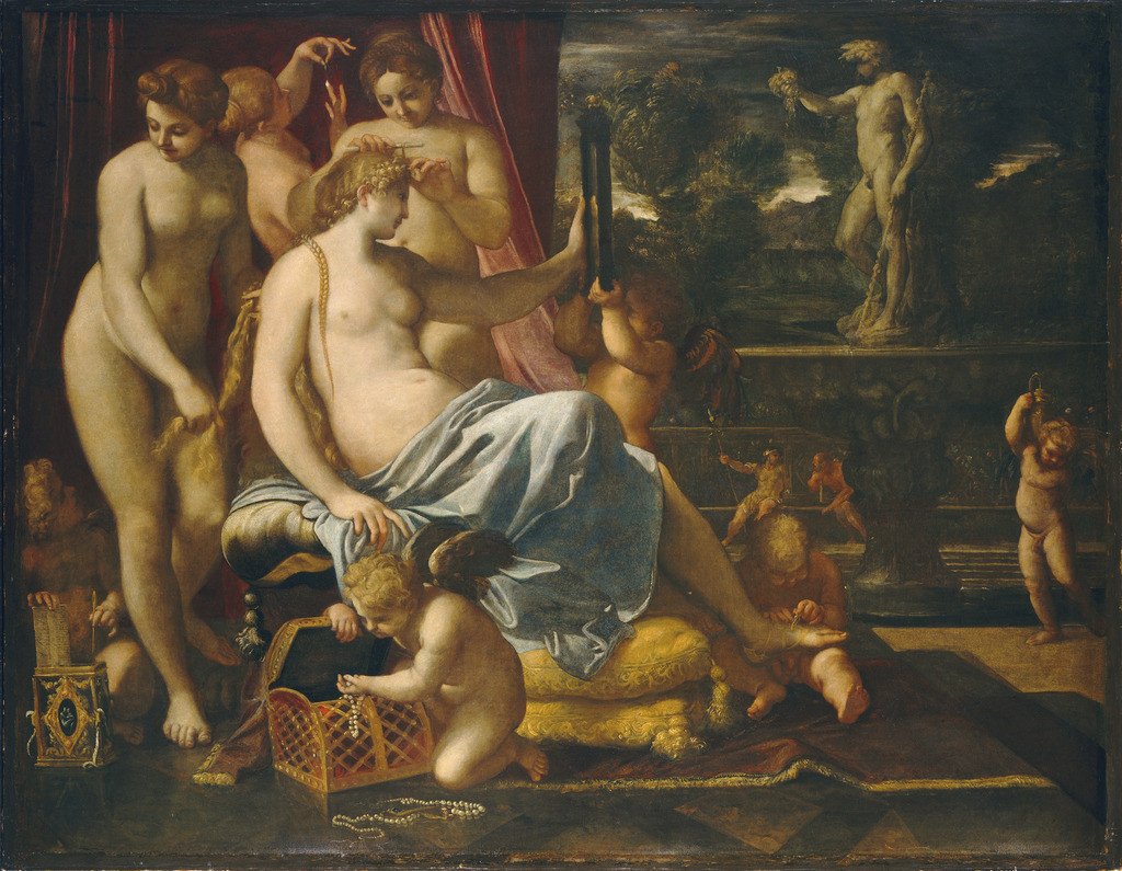 Venere adornata dalle Grazie da Annibale Carracci