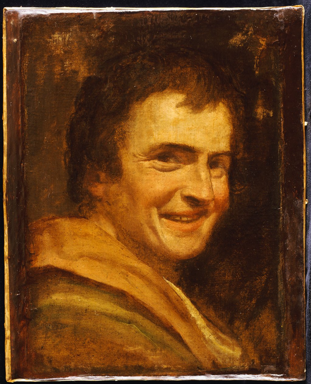Un giovane sorridente da Annibale Carracci