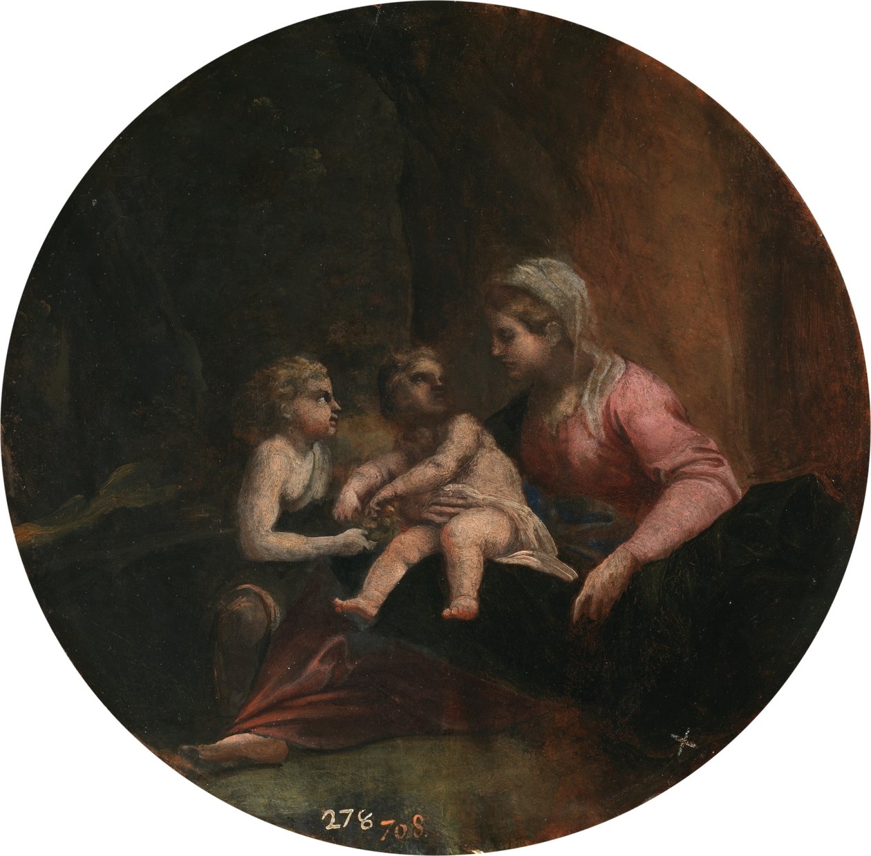 Carracci - La Madonna col Bambino e San Giovanni Battista, 1599 - 1600 da Annibale Carracci