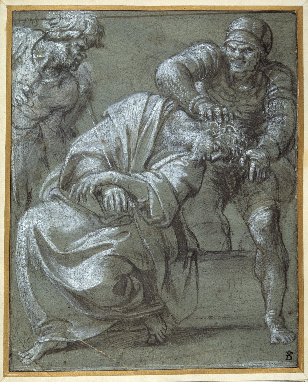 Cristo incoronato di spine da Annibale Carracci
