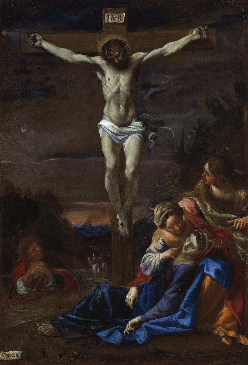 Cristo in croce da Annibale Carracci