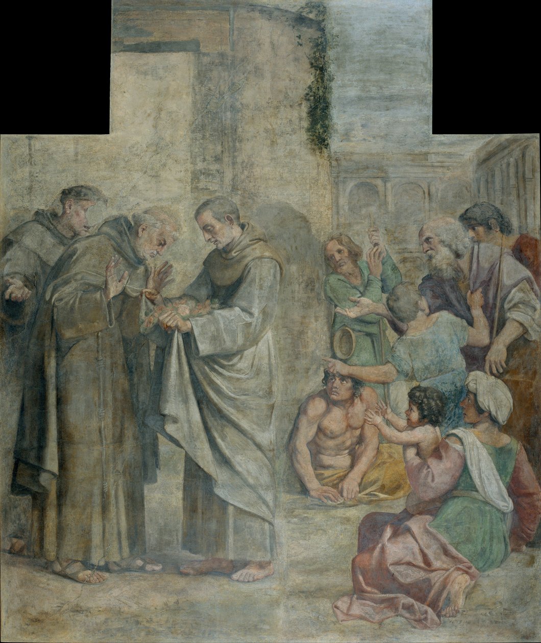 Miracolo delle rose da Annibale Carracci
