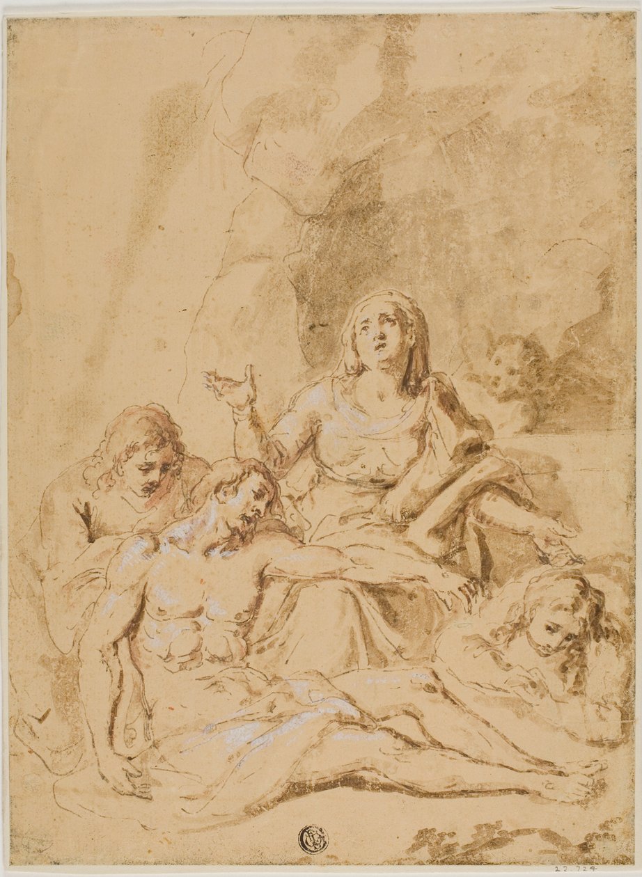 Pietà da Annibale Carracci