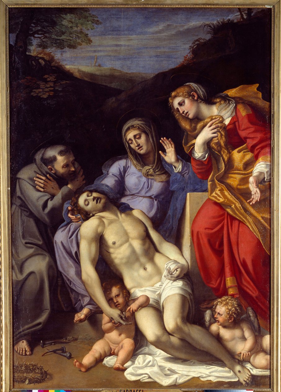 Pietà con San Francesco d
