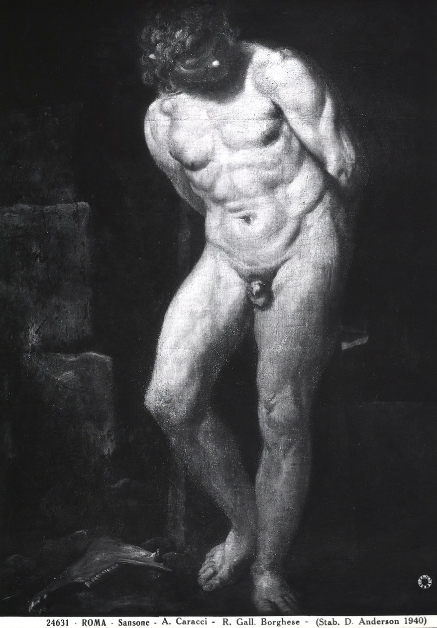 Sansone, c.1580-1609 da Annibale Carracci