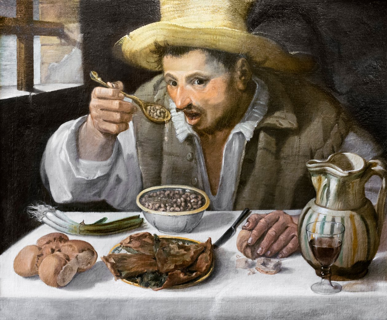 Il mangiatore di fagioli da Annibale Carracci