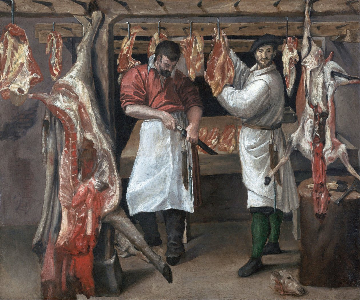 La macelleria da Annibale Carracci