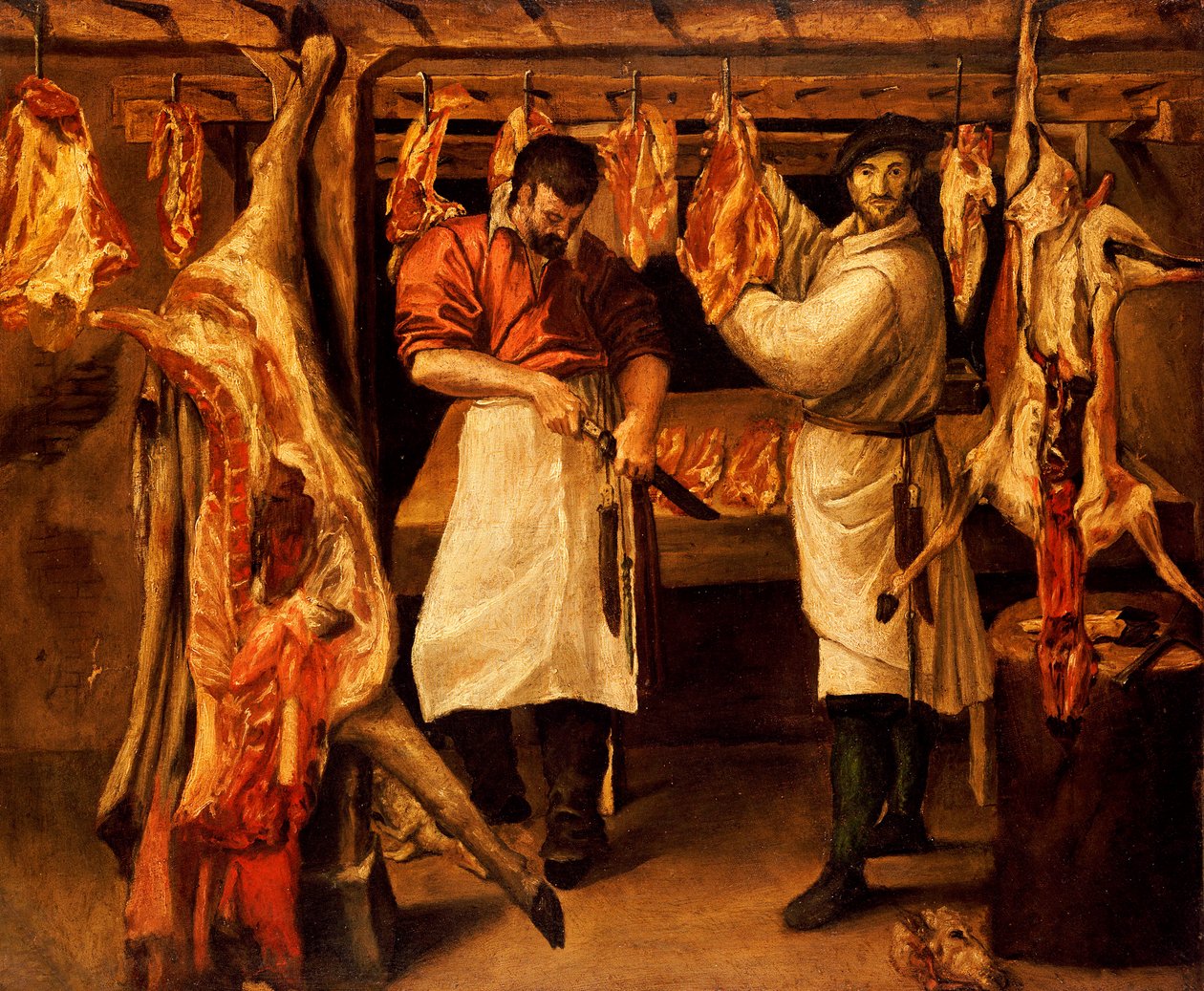 La macelleria da Annibale Carracci