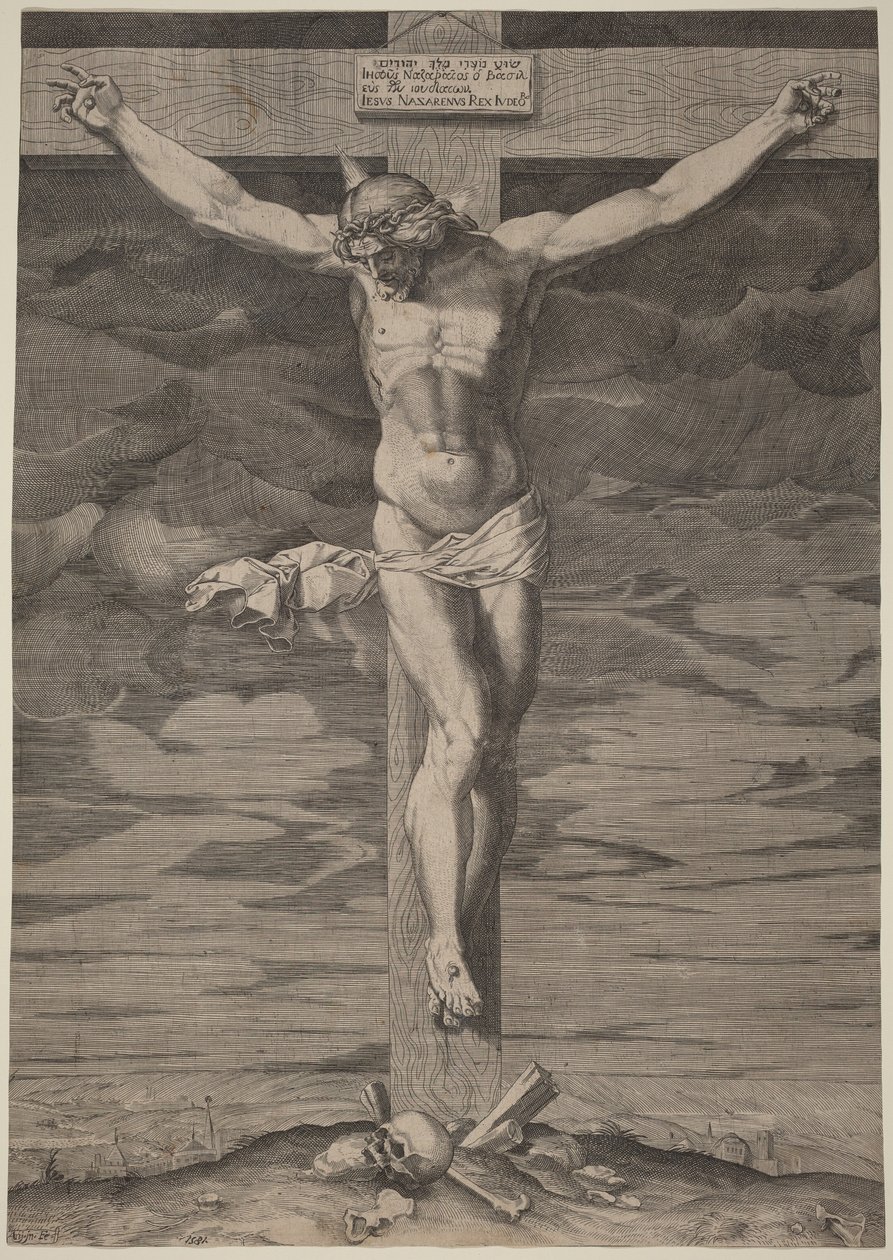 La Crocifissione da Annibale Carracci