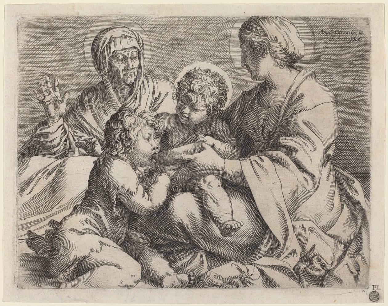 La Madonna della Scodella da Annibale Carracci