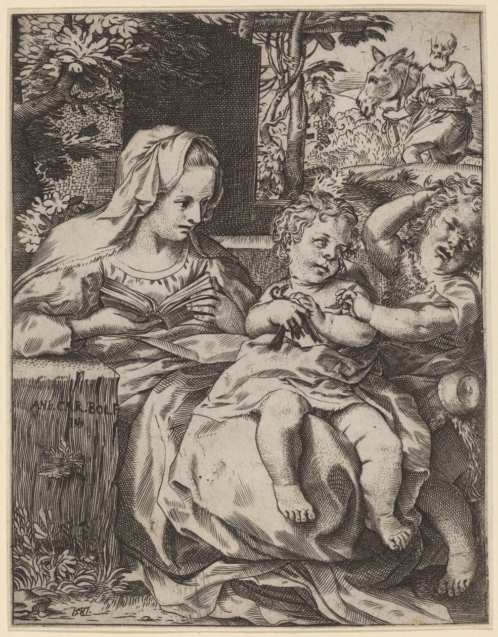 La Madonna della Rondinella da Annibale Carracci