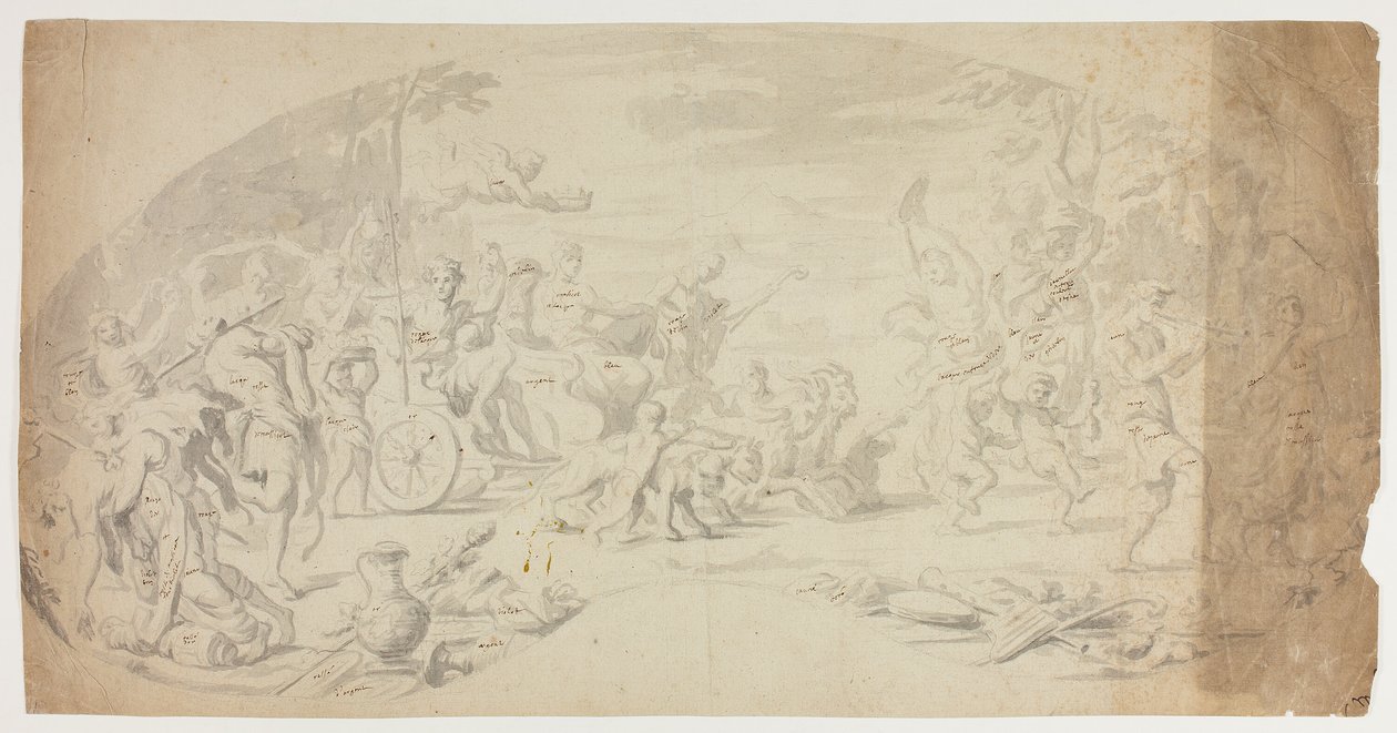 Trionfo di Bacco e Arianna da Annibale Carracci