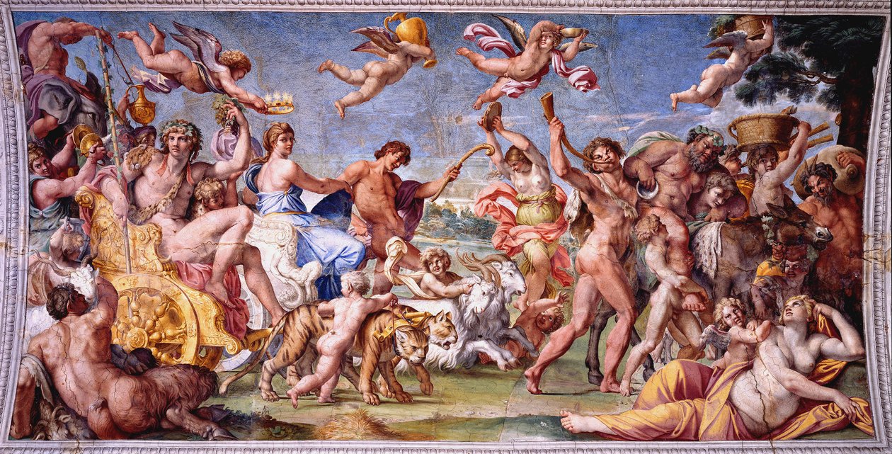 Trionfo di Bacco e Arianna da Annibale Carracci