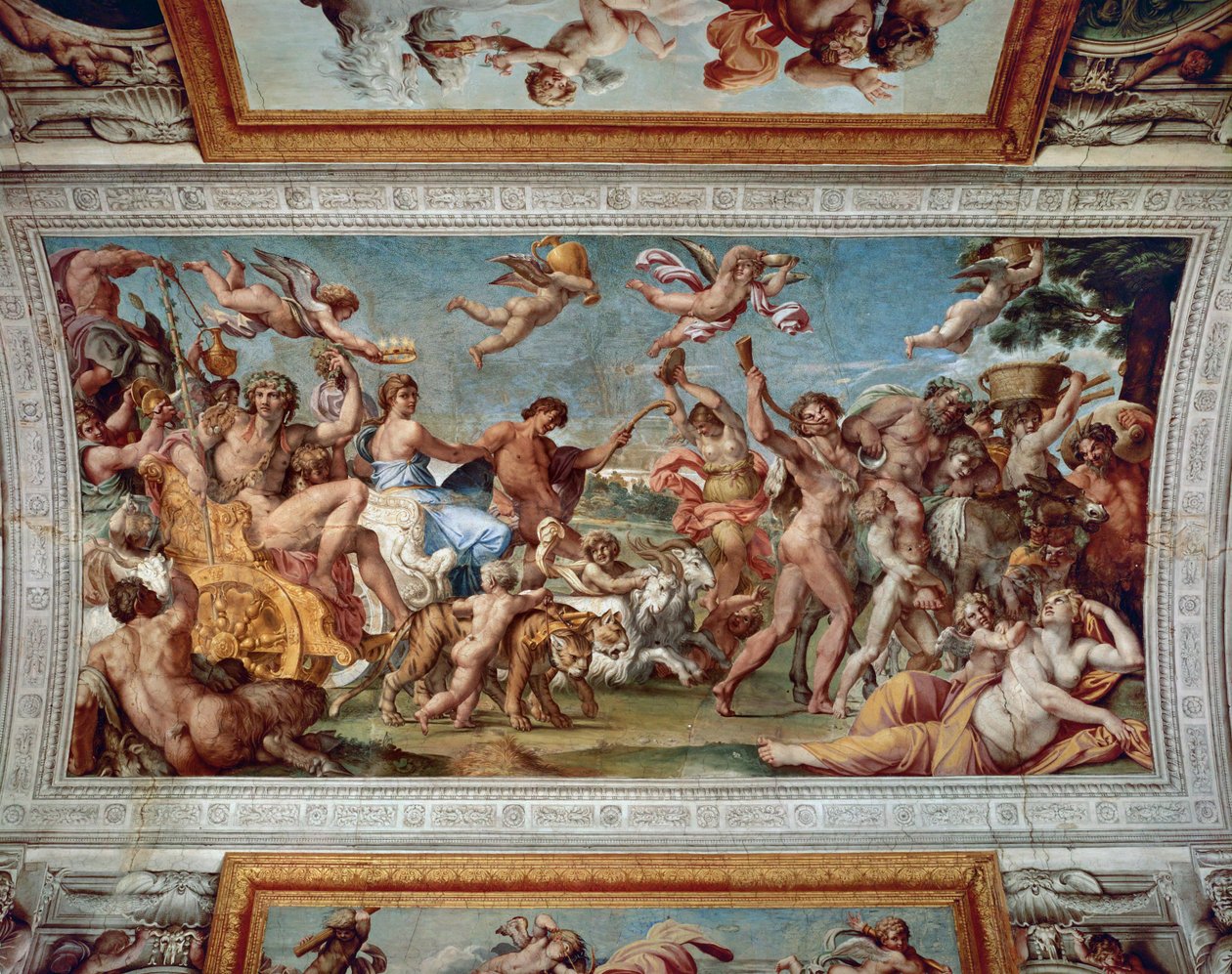 Trionfo di Bacco e Arianna ... da Annibale Carracci